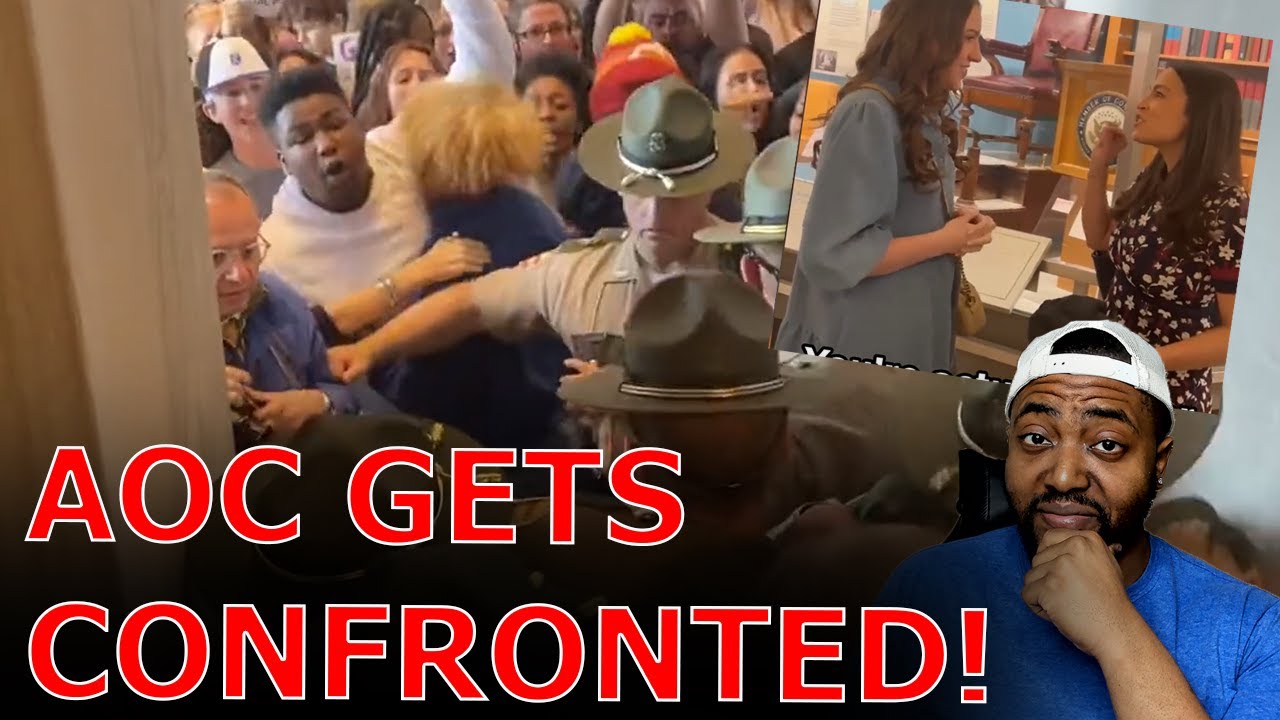 AOC RUNS AWAY After Getting CONFRONTED By LibsOfTikTok As Liberal Extremists STORM Tennessee Capitol (Black Conservative Perspective)