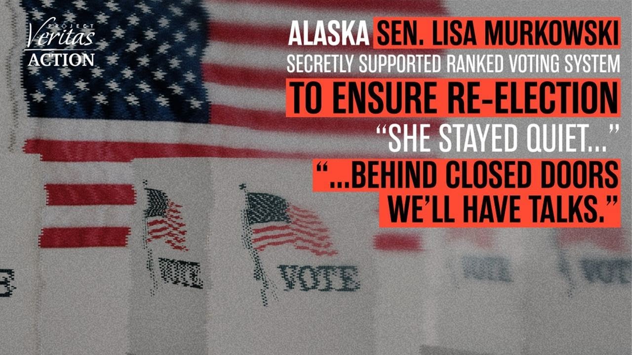 Sen. Lisa Murkowski Secret Support of Ranked Voting EXPOSED "She stayed quiet...She supports it”