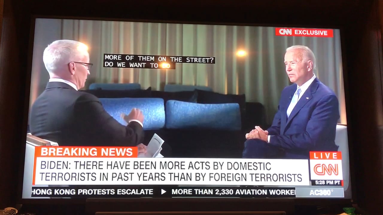 Anderson Cooper Interviews Joe Biden