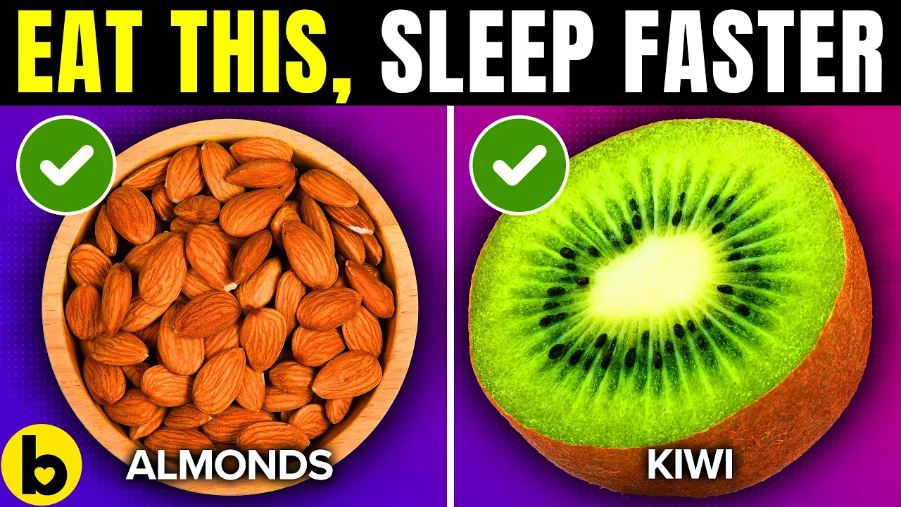 13 Sleep-Promoting Foods That Help You Fall Asleep Faster