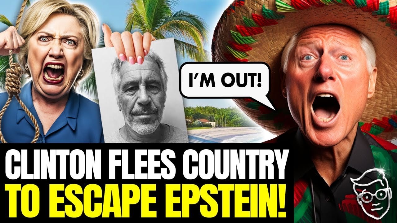 🚨Bill Clinton FLEES The Country After Criminal EPSTEIN Bombshell | Running From Hillary? En Mexico!