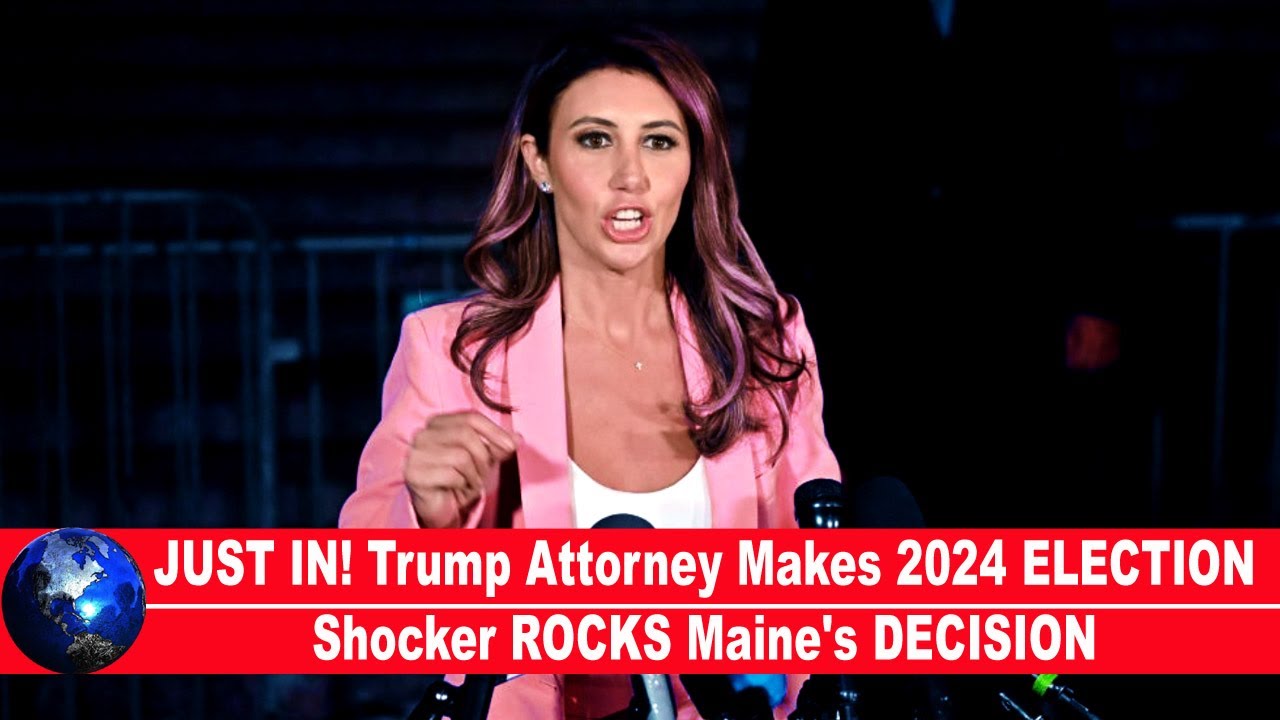JUST IN! Trump Attorney Makes 2024 ELECTION Shocker ROCKS Maine's DECISION!!!