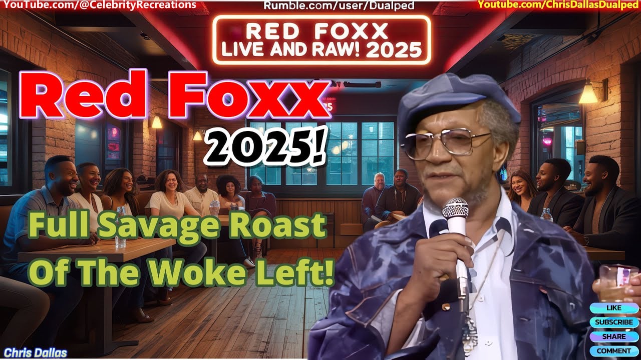 Red Foxx Live 2025! Full Savage Roast Of The Woke Left, Media, Hollywood And Politicians!