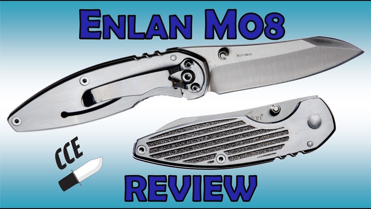 Review of the Enlan M08   Small All Steel Frame lock Folder at an ITTY BITTY Price