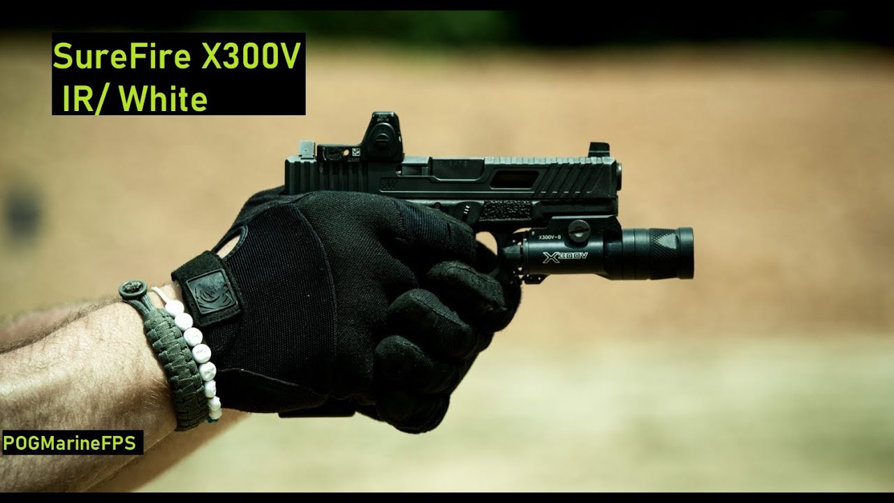 Surefire X300V Infared  White LED Handgun Light