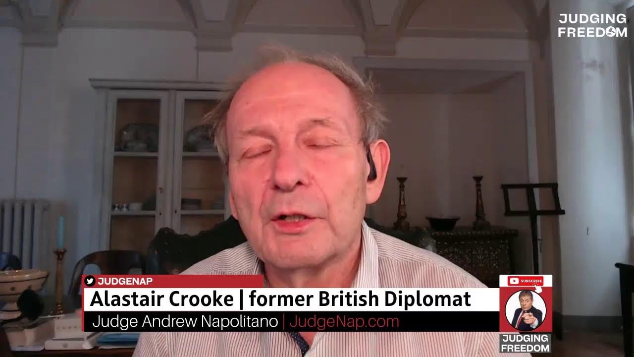 Alastair Crooke - Willful Western Blindness Over Israel