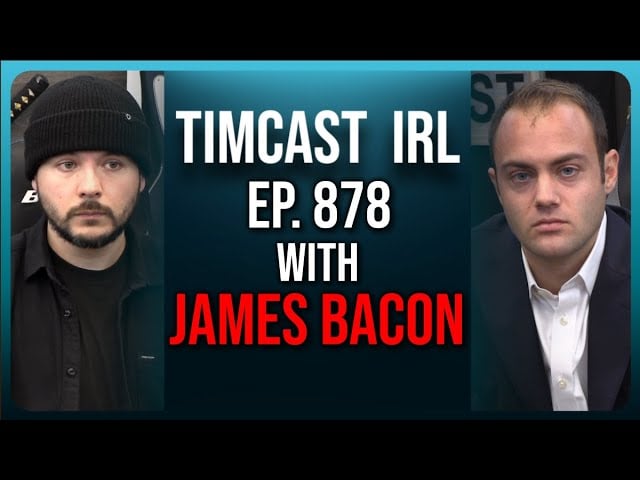 Timcast IRL - Israel Declares FULL SIEGE Over Hamas Invasion, US Hostages Feared w/James Bacon
