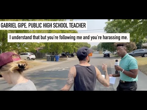 Pro-Antifa High School Teacher Claims "Harassment" When Questioned by Reporter Over Shocking Remarks