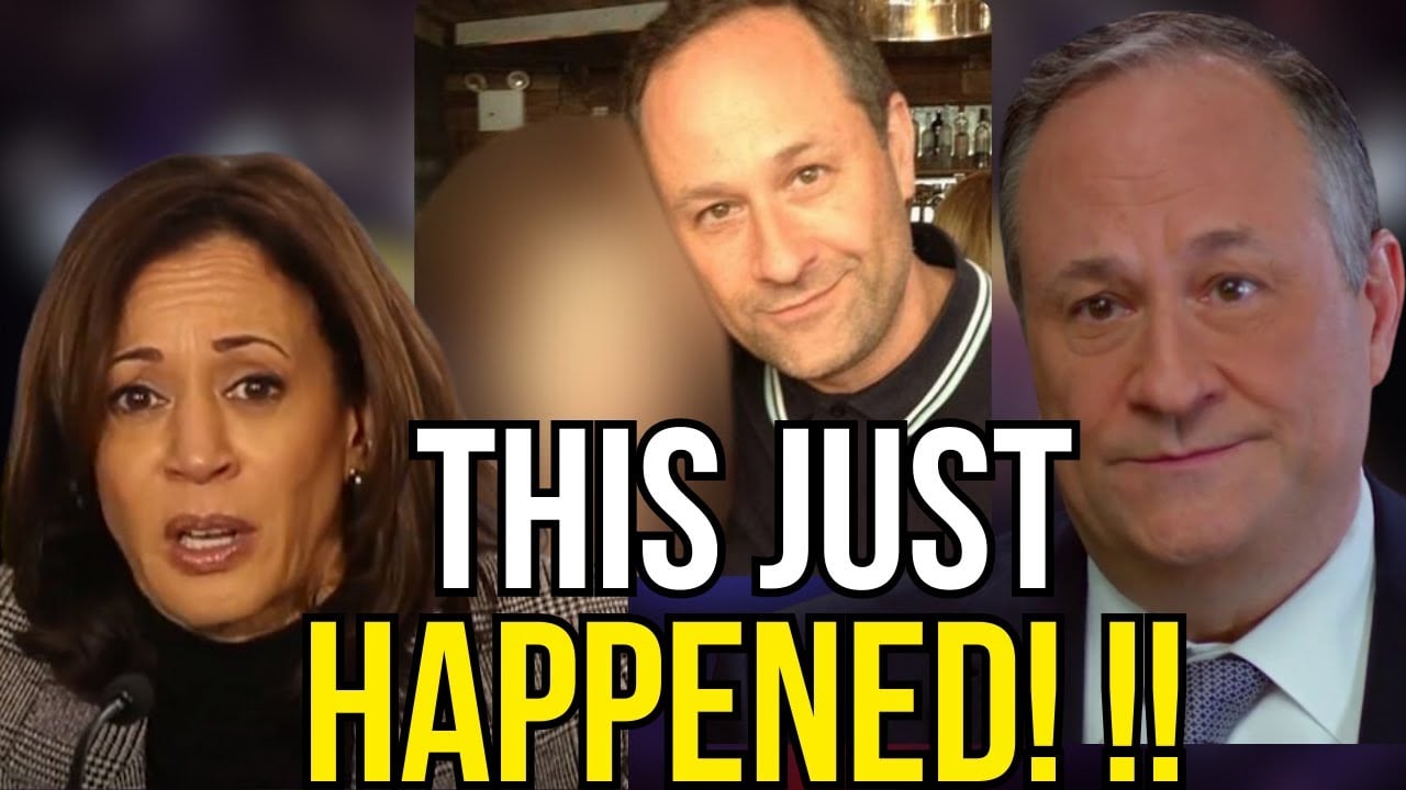 SCANDAL Alert: Kamala's Husband Doug Just Torpedoed her Campaign | Media DEMANDS Harris Drop-Out