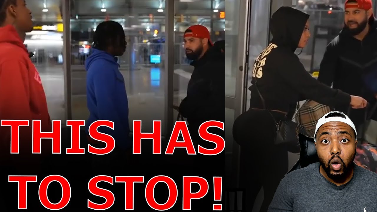 Rapper PULLS OUT Knife On Couple After Trying To Steal Their Luggage In Youtube Prank Gone Wrong! (Black Conservative Perspective)