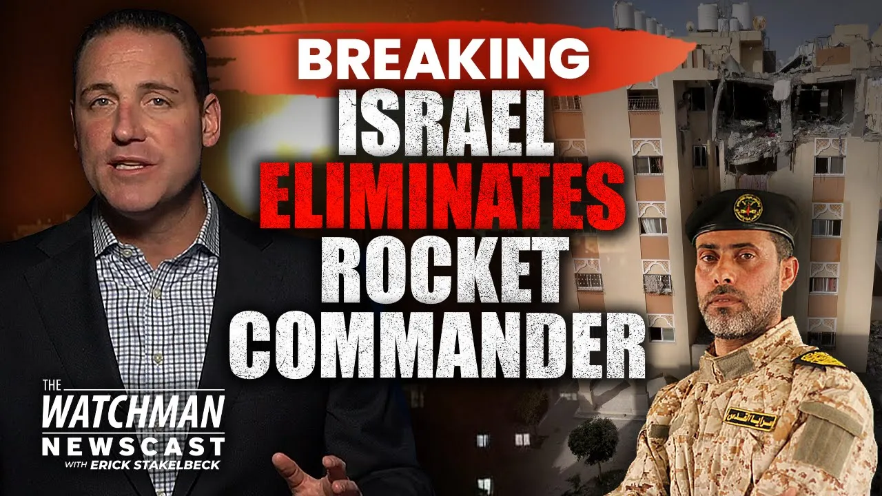 Israel TAKES OUT Gaza Rocket Commander; Islamic Jihad Continues Rocket Barrages | Watchman Newscast