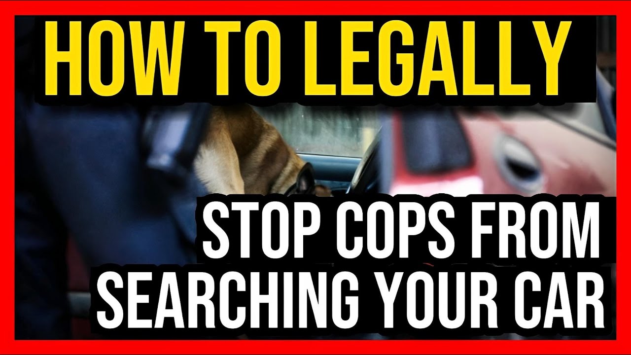 How to STOP COPS from Searching Your Car- Wait till the END! #Legal #Law #Rights #Scholar