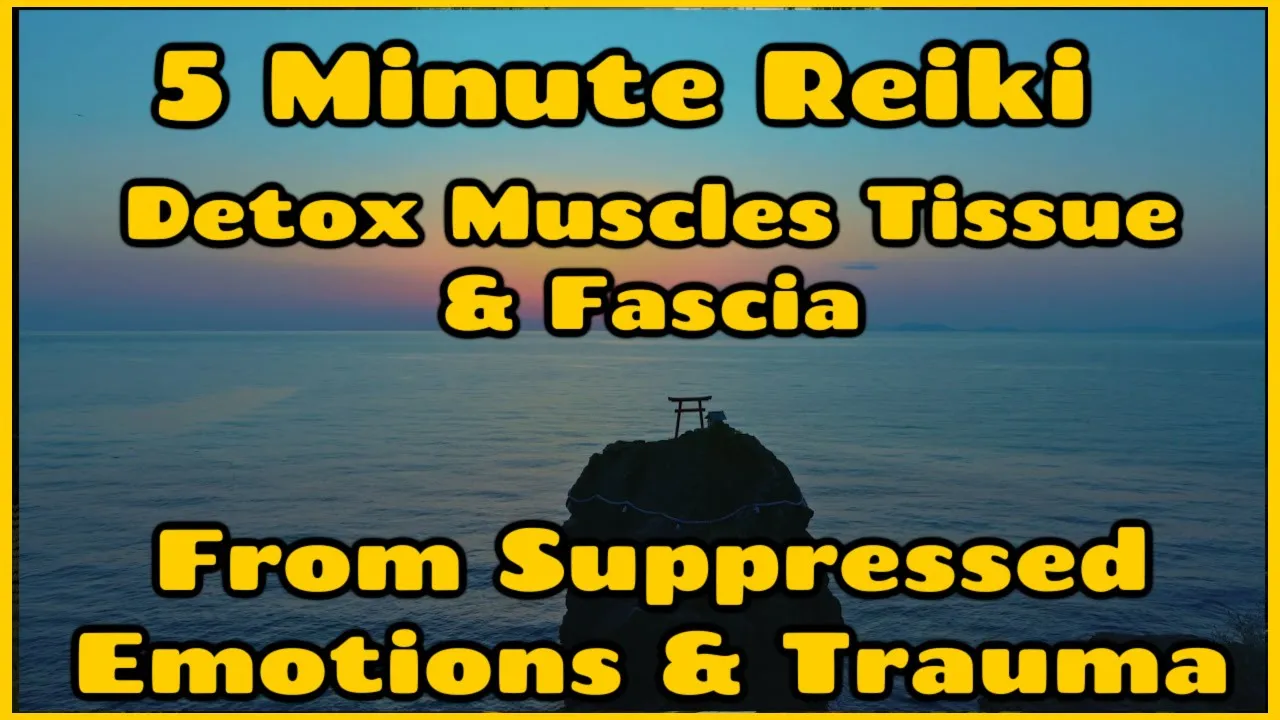 Reiki✨Healing  Detox✨Suppressed Emotions & Trauma In The Body🥰5 Min Session 🤍Healing Hands Series