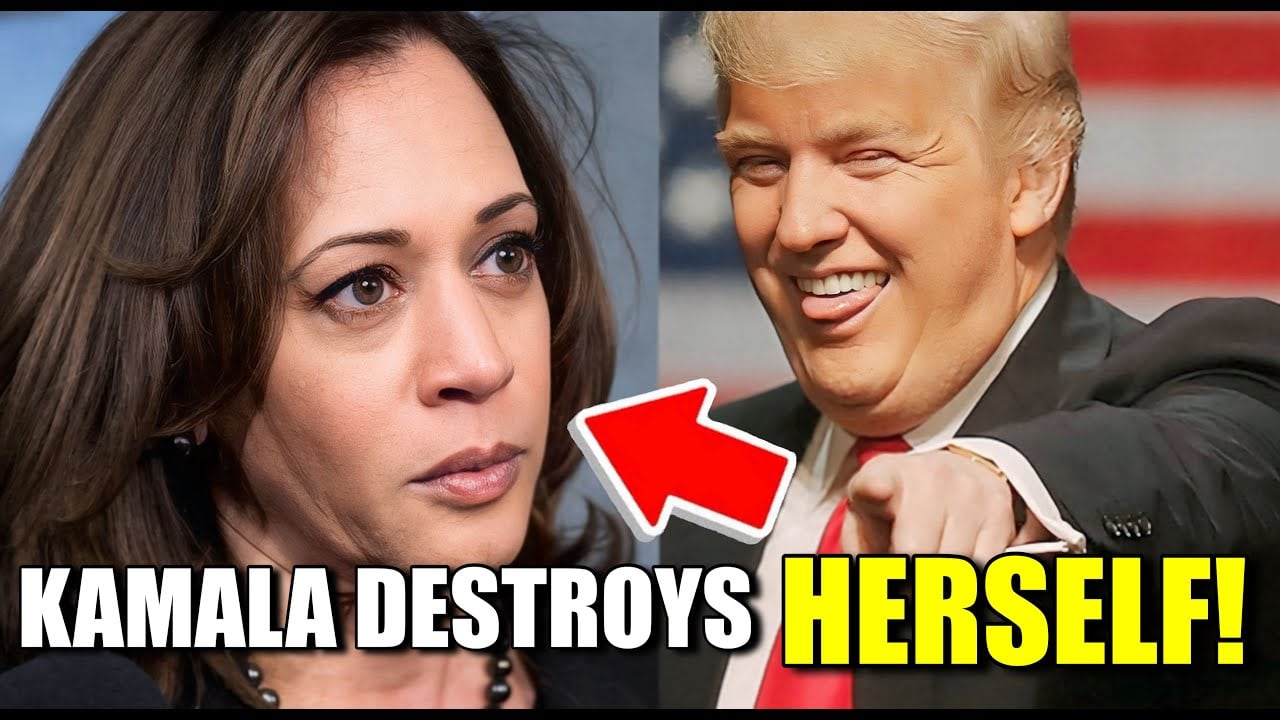 INSTEAD OF ATTACKING, Trump Plays HILARIOUS Kamala Reel At RALLY! OMG!