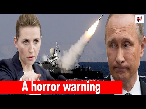20 minutes ago! The Danish Navy fires the first shot at the Russian warship - A horror warning!