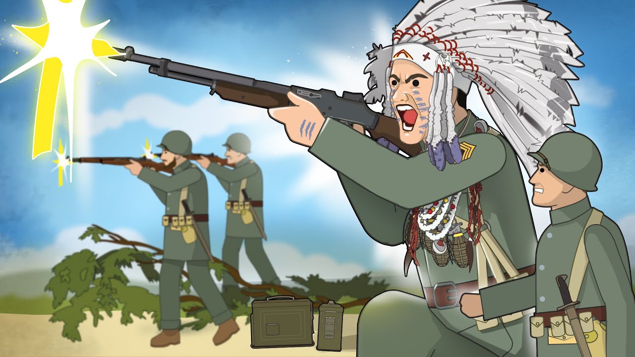 The GIANT Sioux Warrior of the Korean War