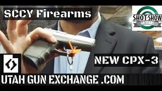 SHOT Show - 2018 SCCY Firearms NEW CPX 1 & 2!! Retail is only $279!!