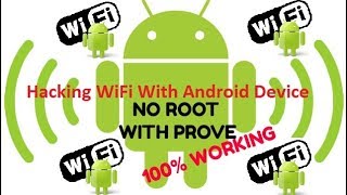 Hacking Wifi Password With Your Android Phone/NO ROOT/100 WORKING HD