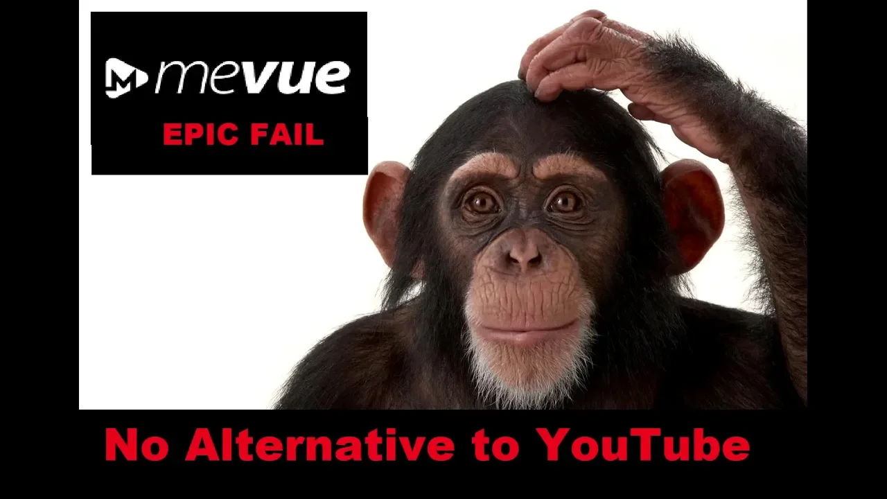 mevue.com  sucks - not worthy of any content - no alternative to youtube -  worst video  host ever !
