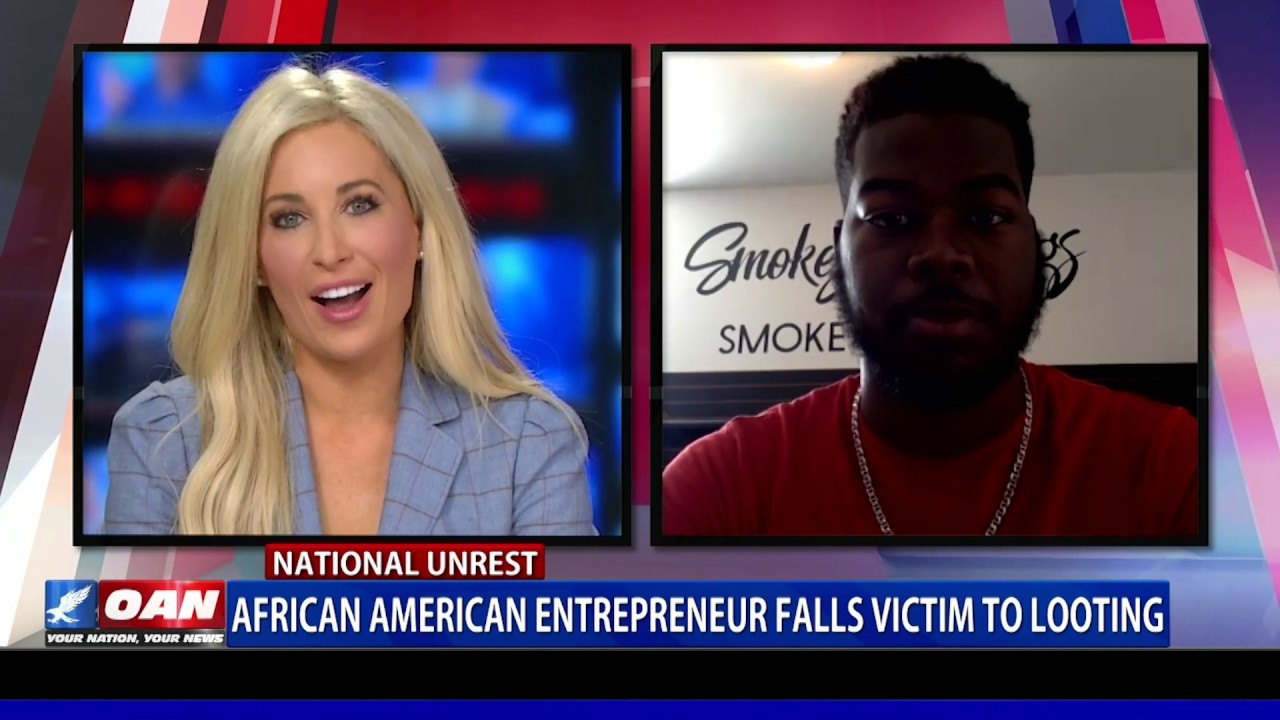 African American entrepreneur falls victim to looting