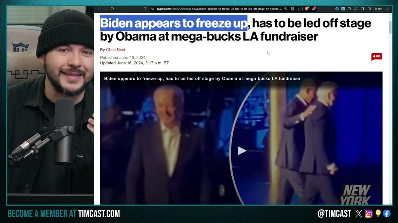 Democrats FURIOUS After Media Says BIDEN FROZE On Stage, Voters KNOW Biden Is GONE And CANNOT Win