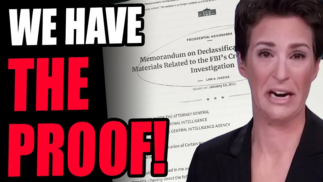 Rachel Maddow Viewers Aren't Going To Like This One! Trump WAS RIGHT!
