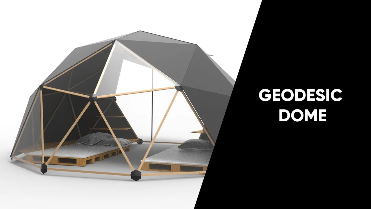 How to build 2V geodesic dome