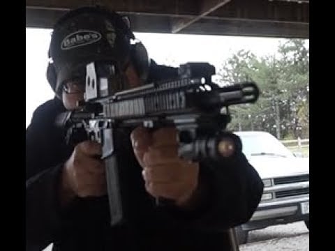 Range and initial accuracy test of the Daniel Defense M4A1