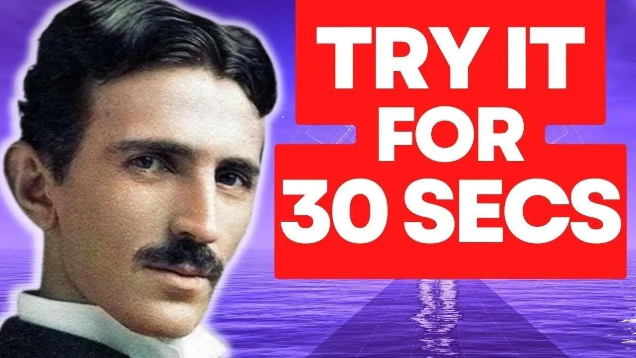 Try Nikola Tesla's Divine Code "369" for 30 Seconds & Watch What Happens Next..