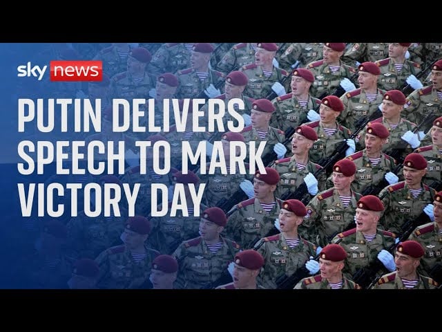 Russia's Victory Day Parade and Putin's speech to crowds
