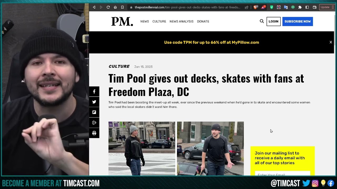 WE WON, Timcast Crew Skate In DC SUCCESS, Woke Cancel Attempts FAIL Proving Left Is LOSING
