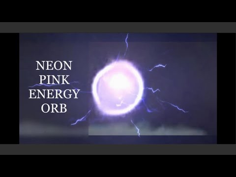 NEON PINK ENERGY ORB 🙏✨☮💗🌞