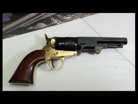 1851 Sheriff Black Powder Pistol from BUDK - Pietta Unboxing