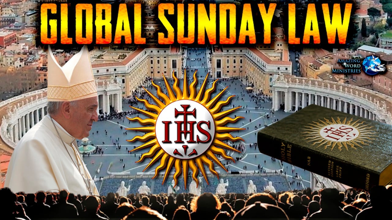 Jesuit Priest Invokes Pope Francis During Presidential Inauguration. Joe Biden is Swearing On A Jesuit Bible. Universal Sunday Law