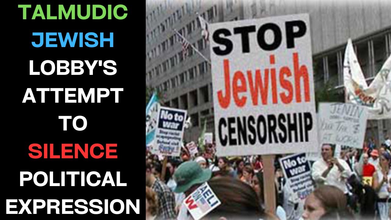 Judeo-Satanist Lobby 'Antisemitism' Definition Silences Political Expression