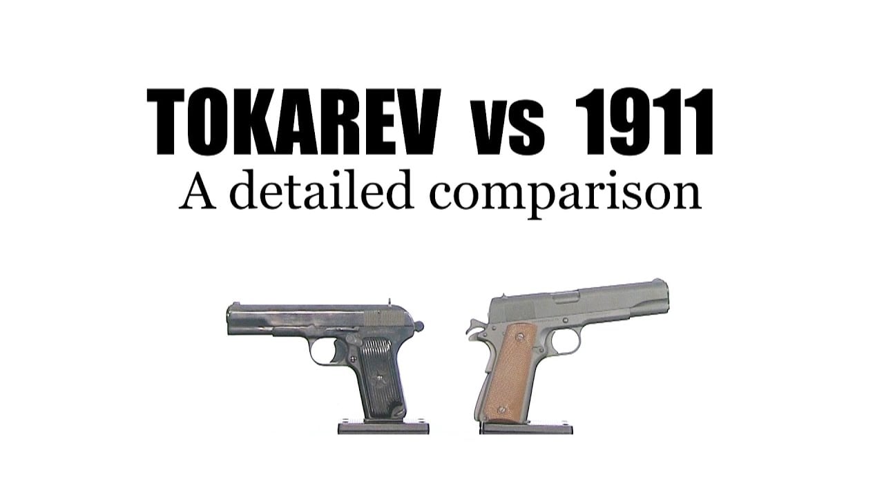 Romanian Tokarev vs 1911 - Very similar firearms