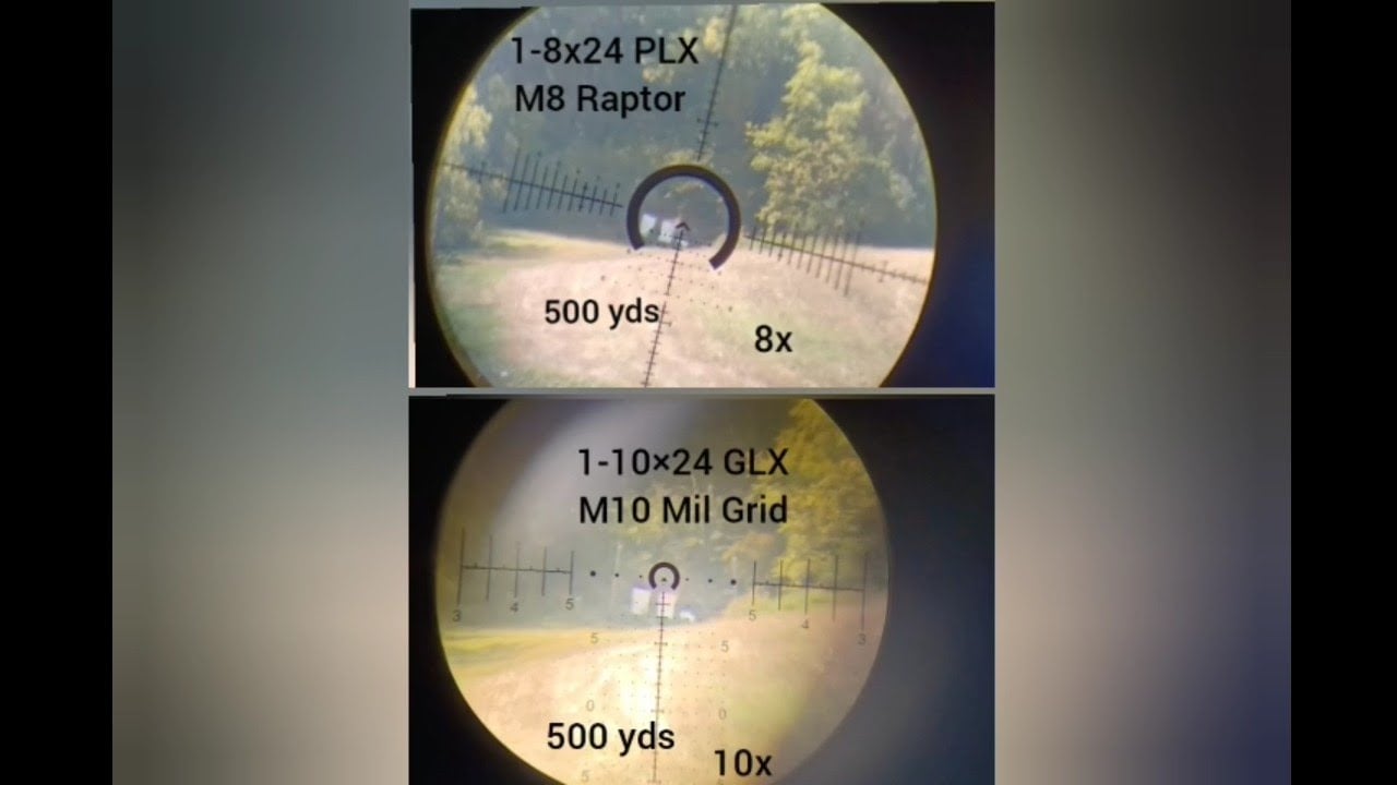 Mirage Distortion on  LPVO 8x vs 10x ... Primary Arms