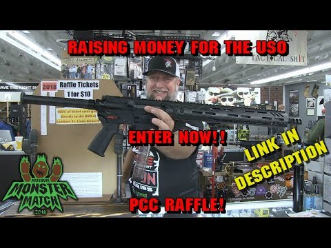 Raising Money For The USO-PCC Raffle