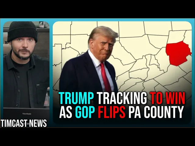 Trump Tracking For HUGE WIN As GOP FLIPS Key PA County, Media WARNS Of Contested Elections