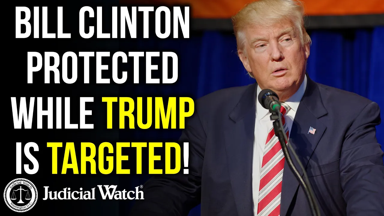 FITTON: Bill Clinton Protected While Trump is Targeted!