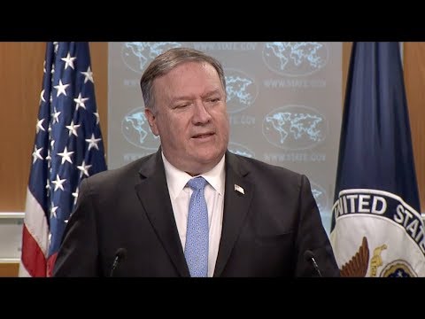 Mike Pompeo press conference on the Trump Deal with Mexico on Immigration! PCVtv
