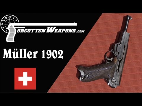 Müller 1902 Prototype Pistol