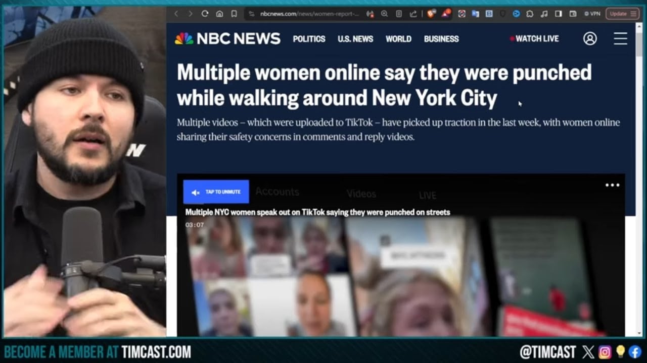 Women Keep Getting PUNCHED IN THE FACE In NYC, Voting Democrat BACKFIRES On Feminists