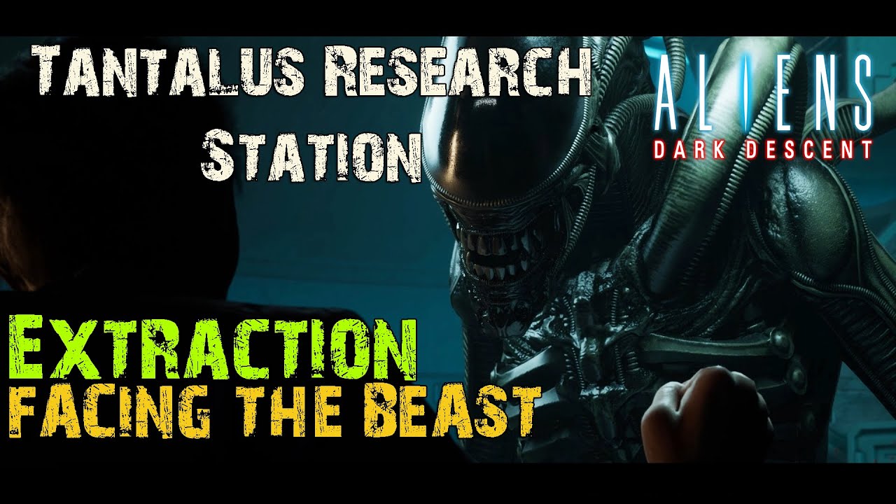 Aliens: Dark Descent - EXTRACTION & FACING THE BEAST | AVPUNKNOWN