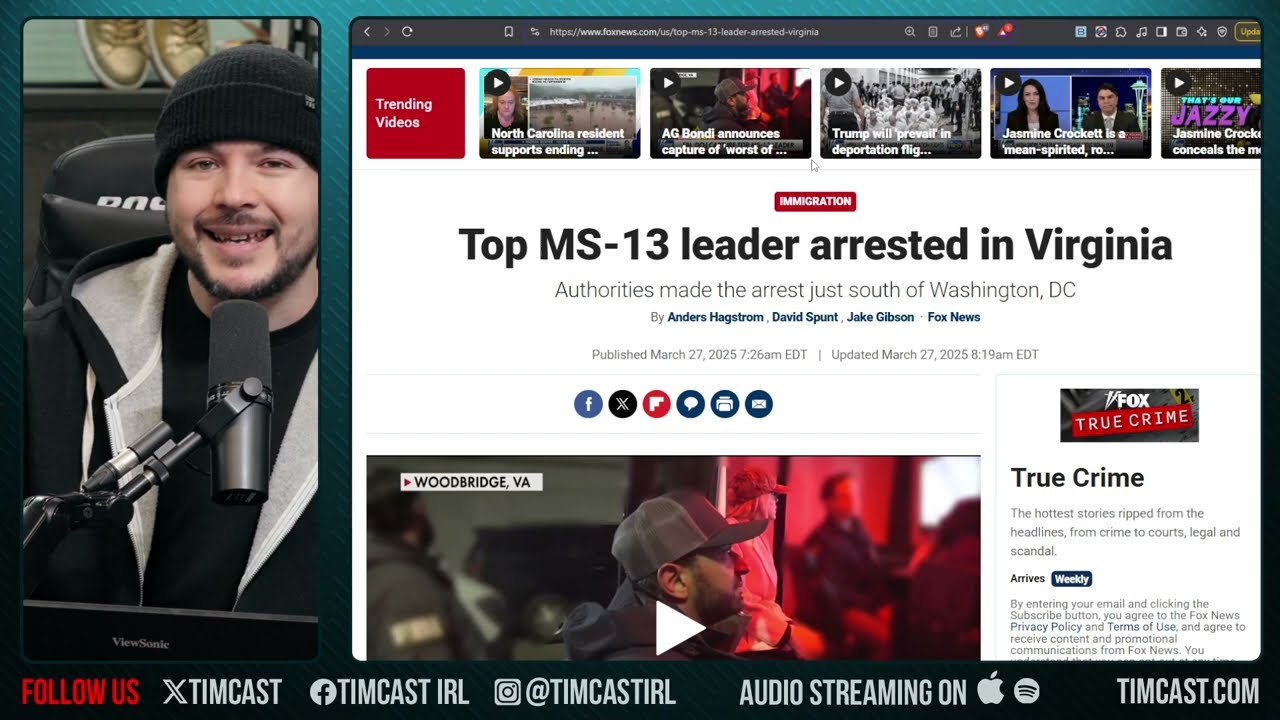 Top MS13 ARRESTED In DC, Democrats LIVID Over Deportations Call For MELANIA TRUMP To be Deported
