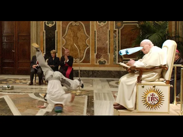 The Pope Wants to Dance With Somebody #catholic #music #dance