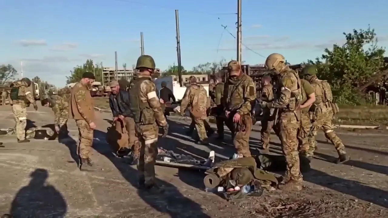 URGENT: Azov fighters surrender at Azovstal in Mariupol!