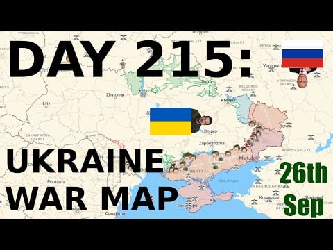 Day 215: Ukraine War Map