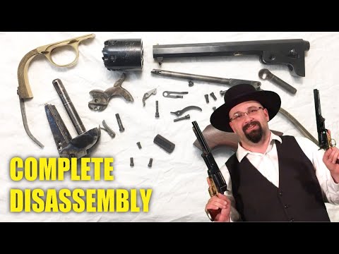 How To Disassemble Colt Cap and Ball Revolvers