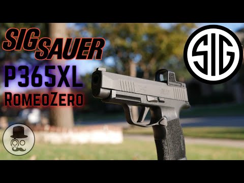 Sig Sauer P365XL RomeoZero Review - Premium Micro compact with a red dot